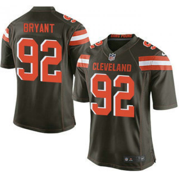 Men's Cleveland Browns Brown #92 Desmond Bryant Brown Team Color 2015 NFL Nike Elite Jersey