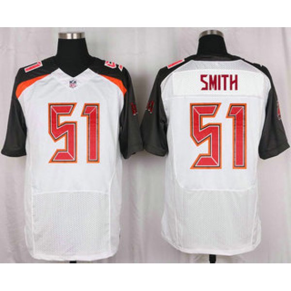 Men's Tampa Bay Buccaneers #51 Daryl Smith White Road NFL Nike Elite Jersey