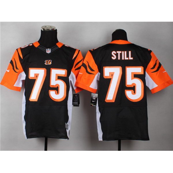 Nike Cincinnati Bengals #75 Devon Still Black Elite Jersey