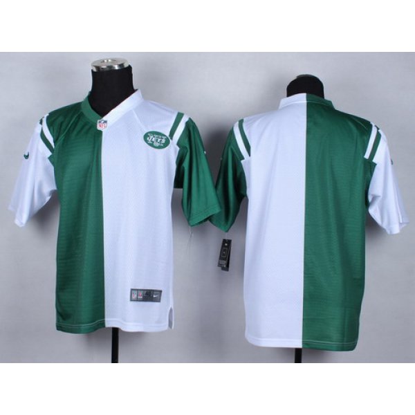 Nike New York Jets Blank Green/White Two Tone Elite Jersey