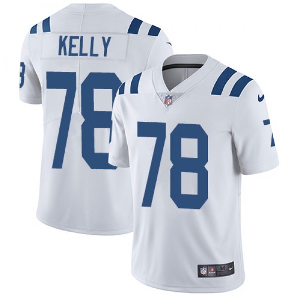 Nike Indianapolis Colts #78 Ryan Kelly White Men's Stitched NFL Vapor Untouchable Limited Jersey