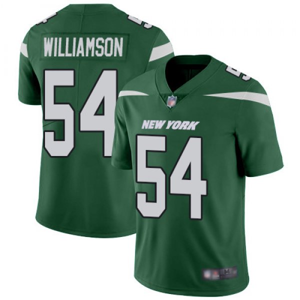 New York Jets #54 Avery Williamson Green Team Color Men's Stitched Football Vapor Untouchable Limited Jersey