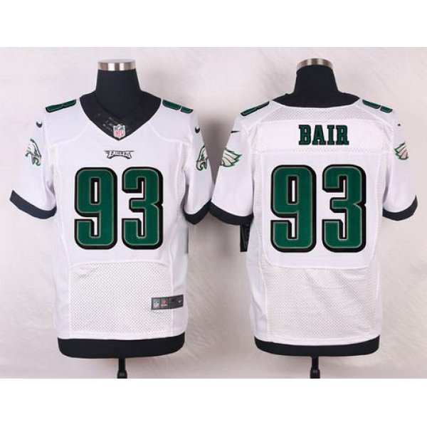 Philadelphia Eagles #93 Brandon Bair White Road NFL Nike Elite Jersey