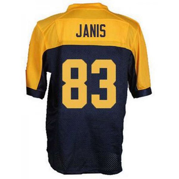 Men's Green Bay Packers #83 Jeff Janis Navy BlueGold Alternate NFL Nike Elite Jersey