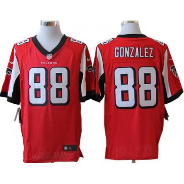 Nike Atlanta Falcons #88 Tony Gonzalez Red Elite Jersey