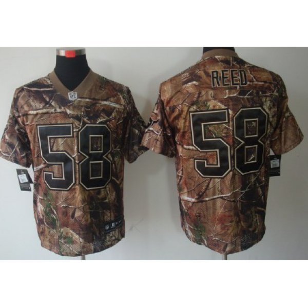 Nike Houston Texans #58 Brooks Reed Realtree Camo Elite Jersey