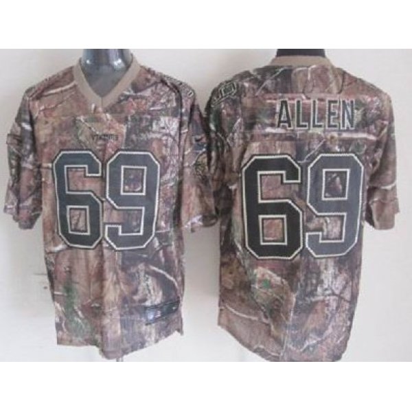 Nike Minnesota Vikings #69 Jared Allen Realtree Camo Elite Jersey