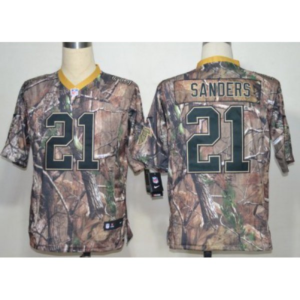 Nike Atlanta Falcons #21 Deion Sanders Realtree Camo Elite Jersey