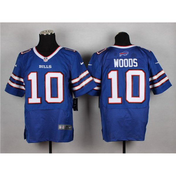 Nike Buffalo Bills #10 Robert Woods 2013 Light Blue Elite Jersey