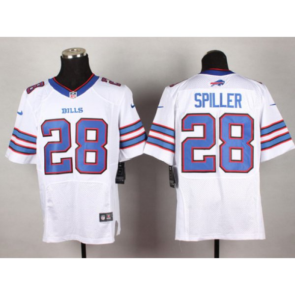 Nike Buffalo Bills #28 C.J. Spiller 2013 White Elite Jersey