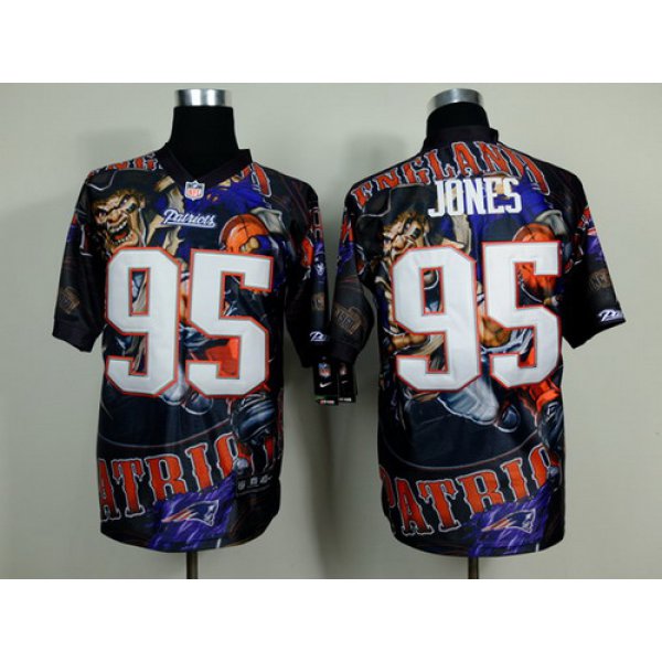 Nike New England Patriots #95 Chandler Jones 2014 Fanatic Fashion Elite Jersey