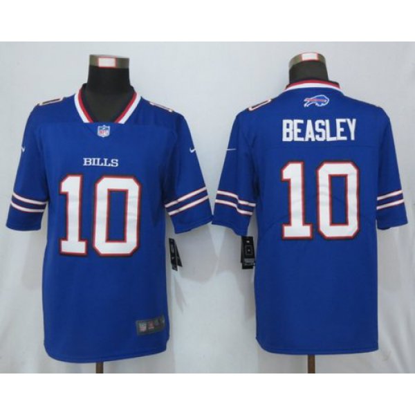 Nike Bills 10 Cole Beasley Royal Vapor Untouchable Limited Jersey