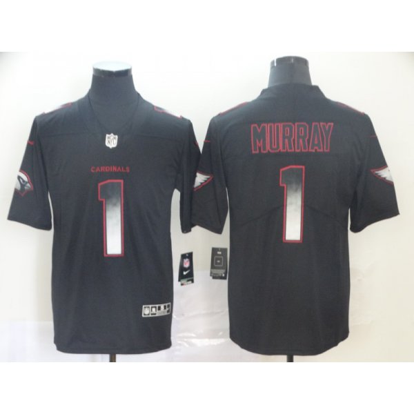 Nike Cardinals 1 Kyler Murray Black Arch Smoke Vapor Untouchable Limited Jersey