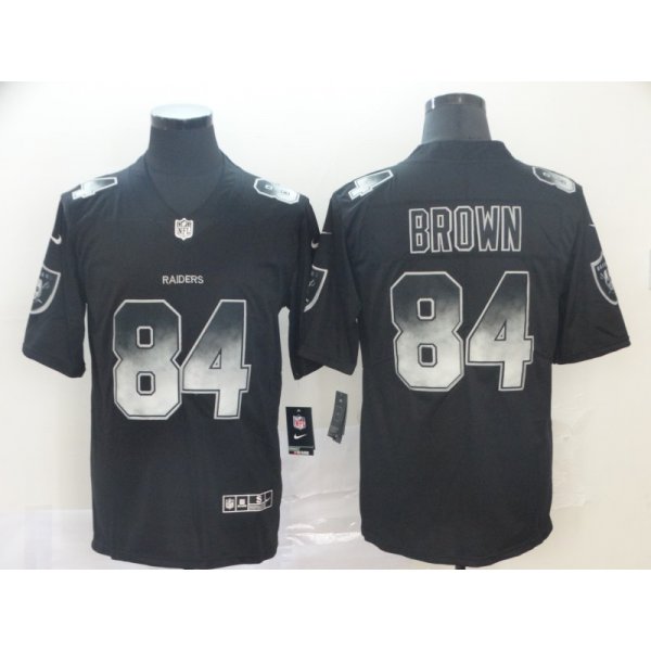 Nike Raiders 84 Antonio Brown Black Arch Smoke Vapor Untouchable Limited Jersey