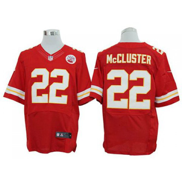 Size 60 4XL-Dexter McCluster Kansas City Chiefs #22 Red Stitched Nike Elite NFL Jerseys