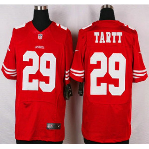 San Francisco 49ers #29 Jaquiski Tartt Nike Red Elite Jersey