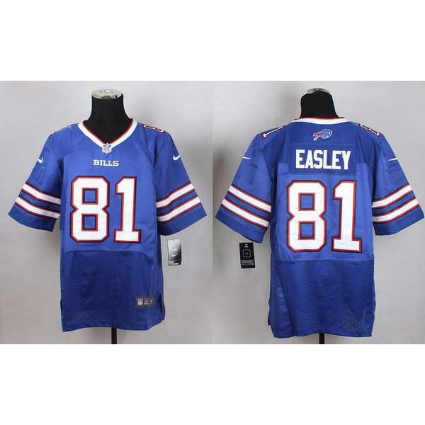 Men's Buffalo Bills #81 Marcus Easley 2013 Nike Light Blue Elite Jersey