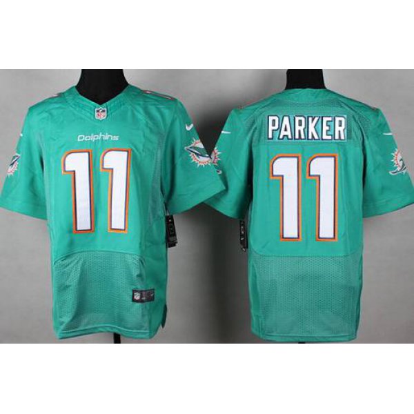 Nike Miami Dolphins #11 DeVante Parker 2013 Green Elite Jersey