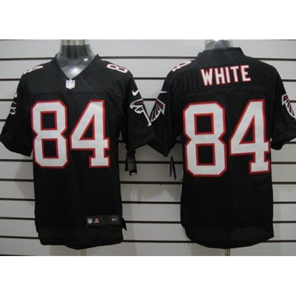Nike Atlanta Falcons #84 Roddy White Black Elite Jersey