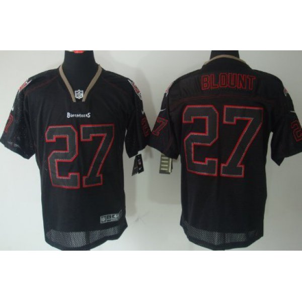 Nike Tampa Bay Buccaneers #27 LeGarrette Blount Lights Out Black Elite Jersey