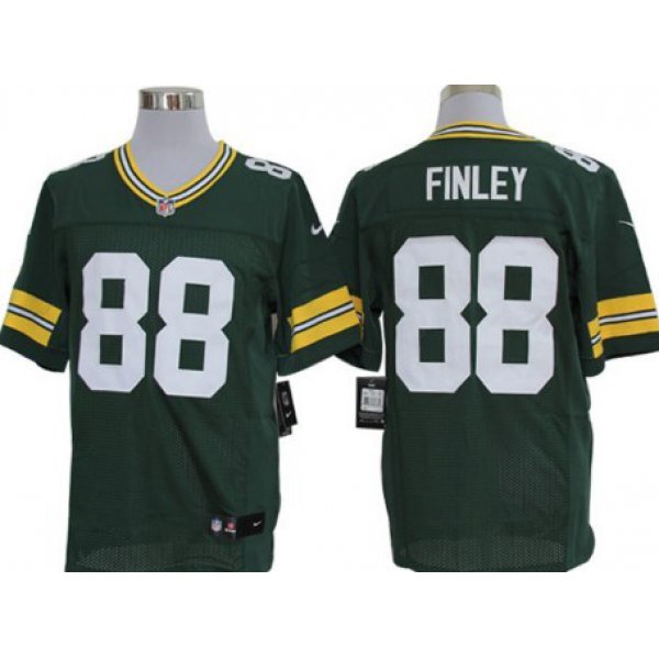 Nike Green Bay Packers #88 Jermichael Finley Green Limited Jersey