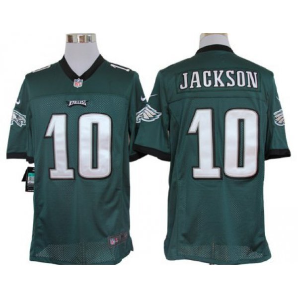 Nike Philadelphia Eagles #10 DeSean Jackson Dark Green Limited Jersey