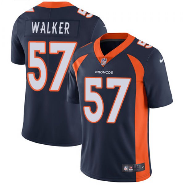 Nike Denver  Broncos #57 Demarcus Walker Navy Blue Alternate Men's Stitched NFL Vapor Untouchable Limited Jersey