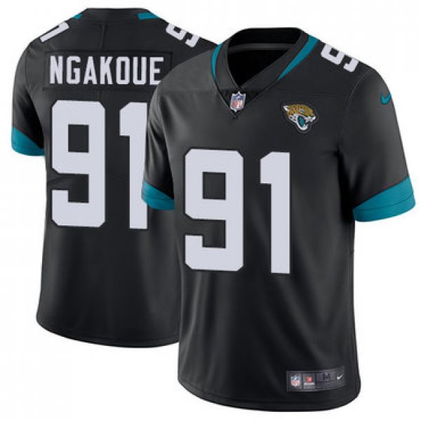 Nike Jacksonville Jaguars #91 Yannick Ngakoue Black Alternate Men's Stitched NFL Vapor Untouchable Limited Jersey