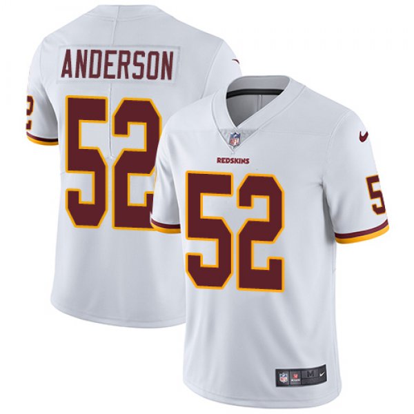 Nike Washington Redskins #52 Ryan Anderson White Men's Stitched NFL Vapor Untouchable Limited Jersey