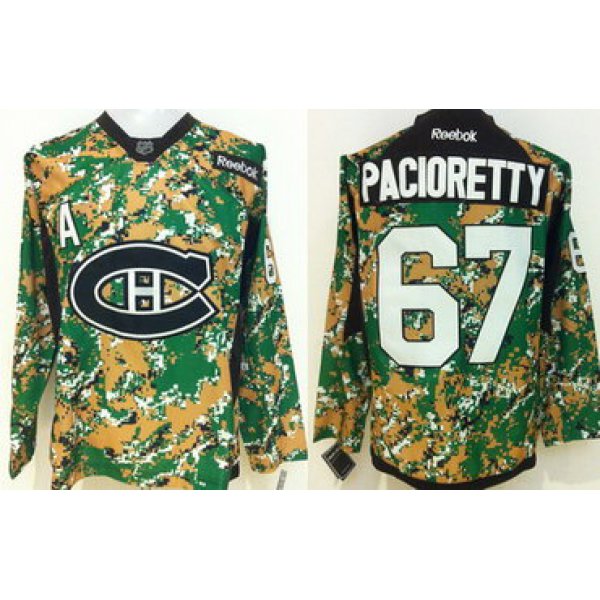 Montreal Canadiens #67 Max Pacioretty 2014 Camo Jersey