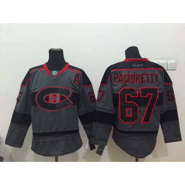Montreal Canadiens #67 Max Pacioretty Charcoal Gray Jersey