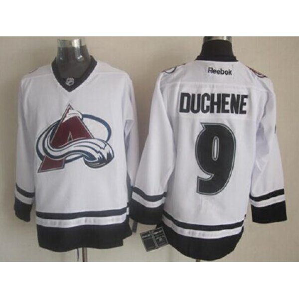 Colorado Avalanche #9 Matt Duchene 2014 White Jersey