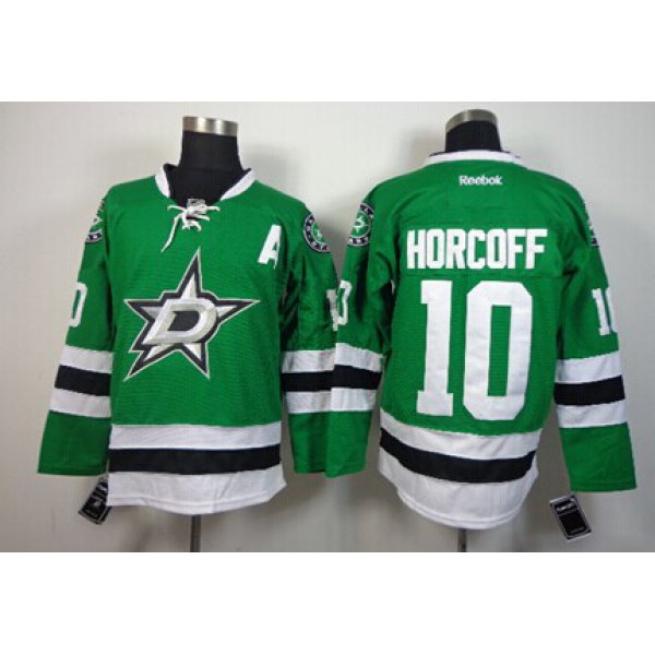 Dallas Stars #10 Shawn Horcoff 2013 Green Jersey