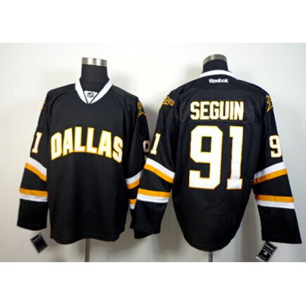 Dallas Stars #91 Tyler Seguin Black Jersey