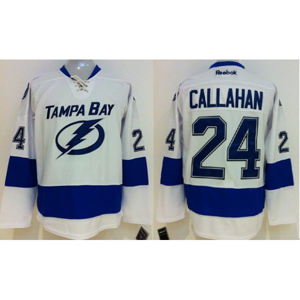 Tampa Bay Lightning #24 Ryan Callahan New White Jersey