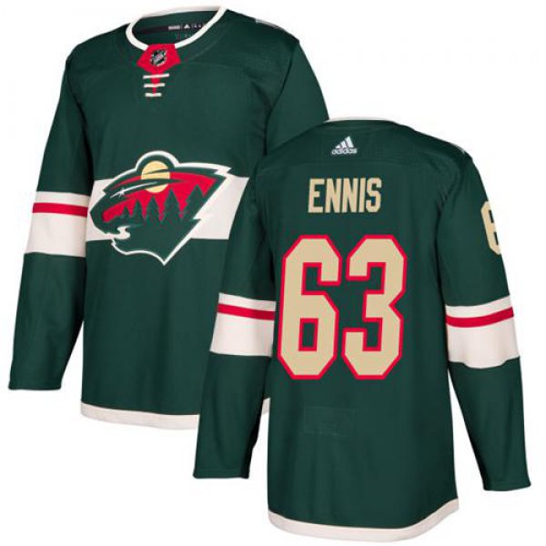 Adidas Wild #63 Tyler Ennis Green Home Authentic Stitched NHL Jersey