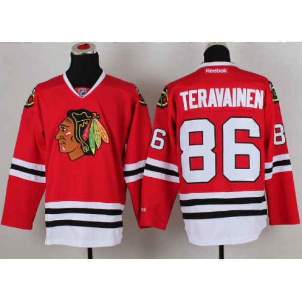 Chicago Blackhawks #86 Teuvo Teravainen Punk Red Jersey