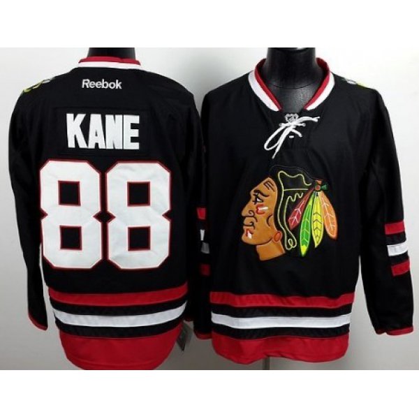 Chicago Blackhawks #88 Patrick Kane 2014 Stadium Series Black Jersey