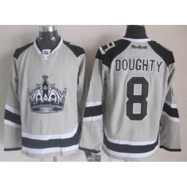 Los Angeles Kings #8 Drew Doughty 2014 Stadium Series Gray Jersey