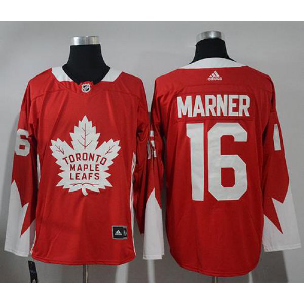 Adidas Toronto Maple Leafs #16 Mitchell Marner Red Team Canada Authentic Stitched NHL Jersey