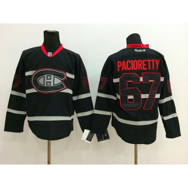 Montreal Canadiens #67 Max Pacioretty Black Ice Jersey
