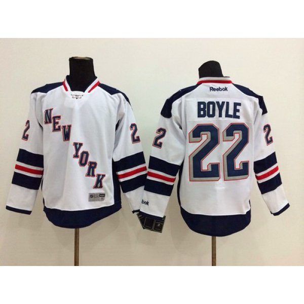 New York Rangers #22 Dan Boyle 2014 Stadium Series White Jersey