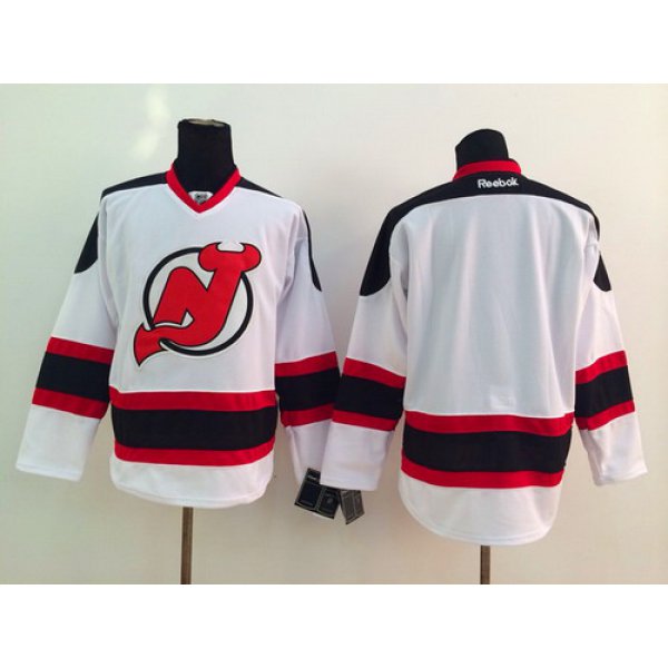 New Jersey Devils Blank White Jersey