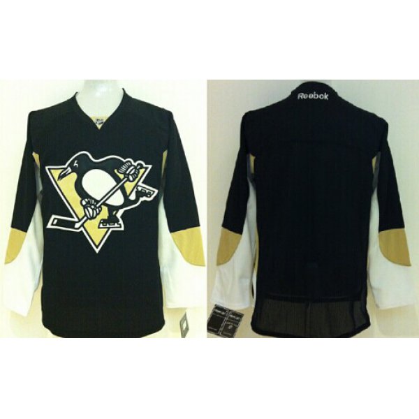Pittsburgh Penguins Blank Black Jersey