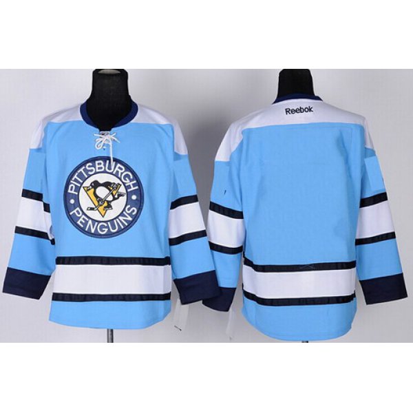 Pittsburgh Penguins Blank Light Blue Jersey