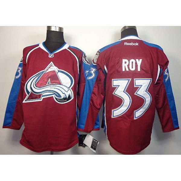 Colorado Avalanche #33 Patrick Roy Red Jersey