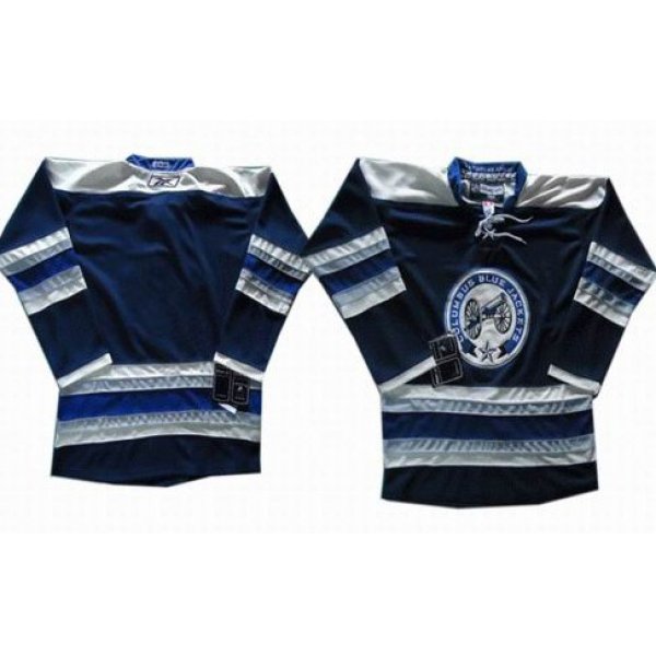 Columbus Blue Jackets Blank Blue Third Jersey