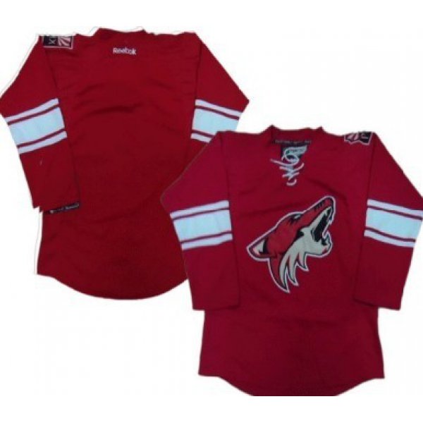 Phoenix Coyotes Blank Red Jersey