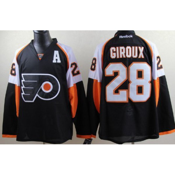 Philadelphia Flyers #28 Claude Giroux Black Jersey