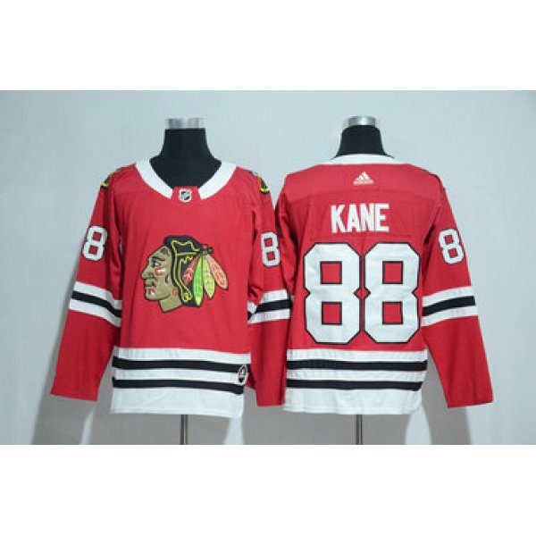 Adidas Chicago Blackhawks #88 Patrick Kane Red Home Authentic Stitched NHL Jersey